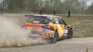 Rallye de Wallonie 2024 | Shakedown | Action  Mistakes  Pure Sound