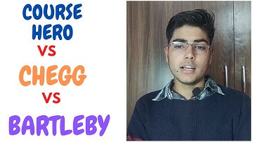 CHEGG VS COURSEHERO VS BARTLEBY || COMPARISION VIDEO || PAYOUT COMPARISION || #unblurrcheggsolution