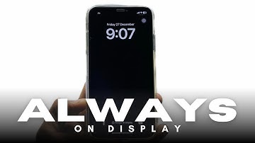 Enable NOW - iPhone 11 Always On Display Mode on iOS 18.2