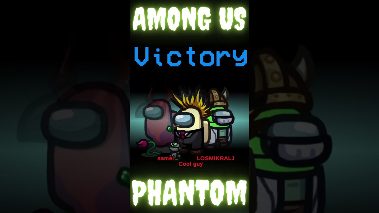 PHANTOM IMPOSTOR VICTORY in Among Us? Is This the SECRET to Winning?👻