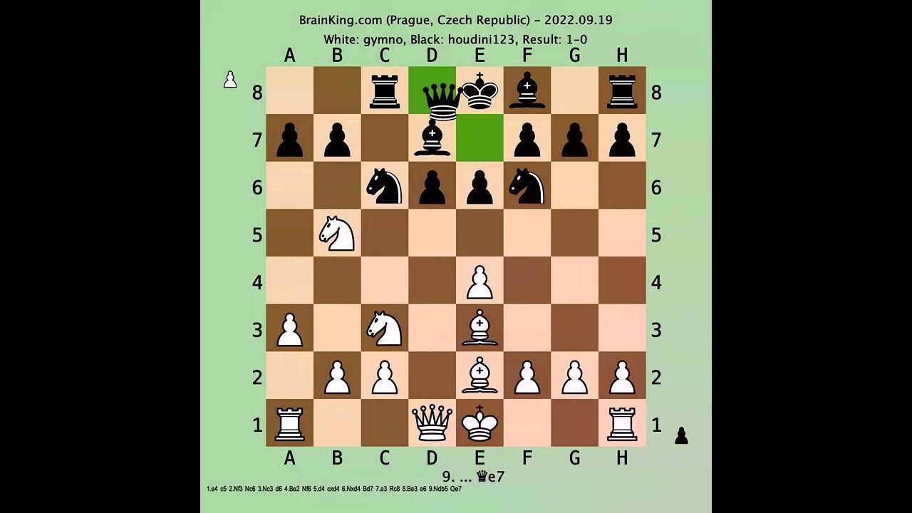 Learn how to play a variation of the Sicilian Defense! #foryou #chesst