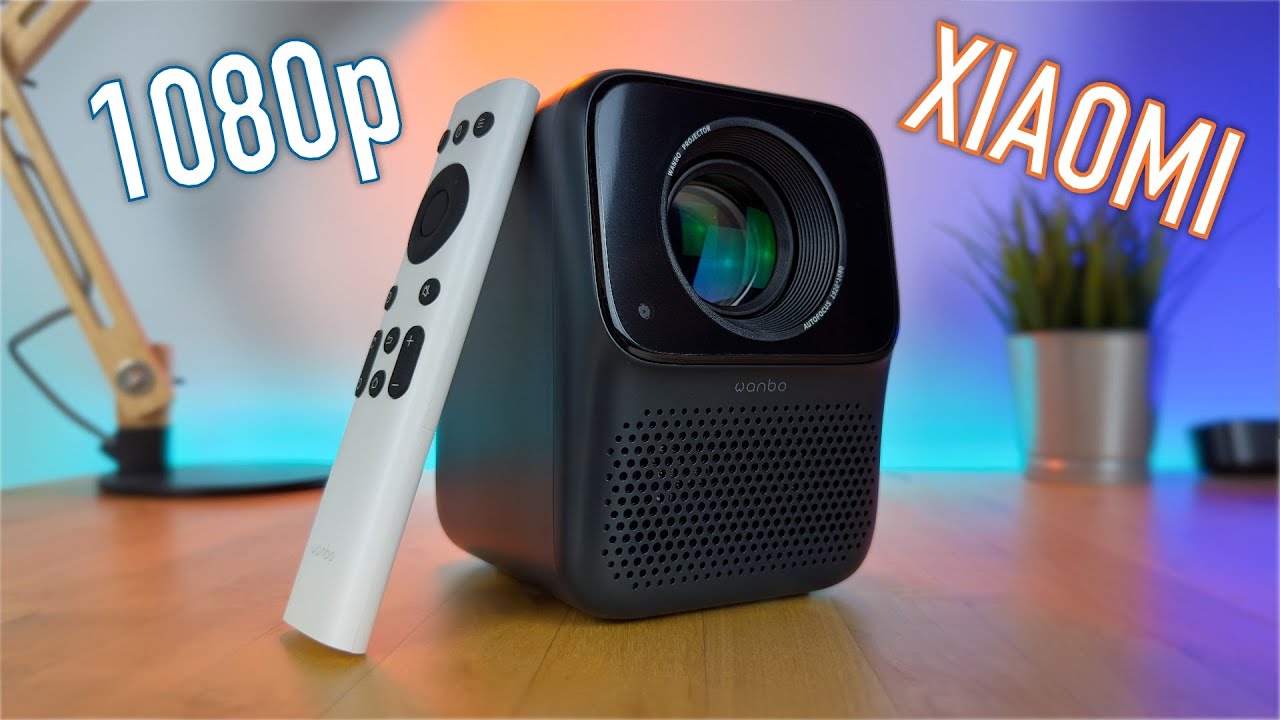 2022 Nuovo proiettore portatile 1080p, mini proiettore con Wifi e  Bluetooth, Pokitter Wanbo T2 Max Movie Projector 4k supportato, Android  9.0, 250