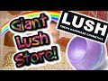 I got Invited to the biggest LUSH store in the WORLD. VLOG!