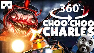 360° DESTROY Choo Choo CHARLES in VR!  End of Game Final Boss screenshot 5