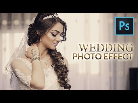 Photoshop Tutorial | Wedding Photo Effects + Free Photoshop Action File | Soft Vintage Effect