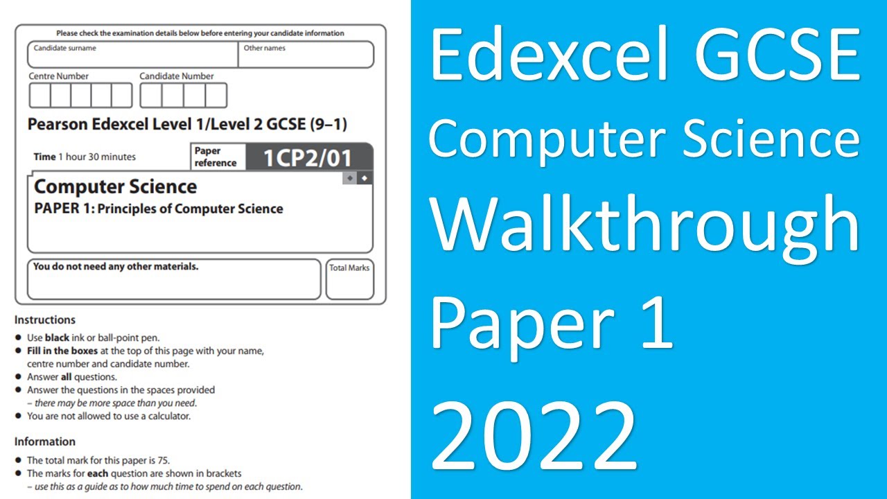 computer science edexcel paper 1