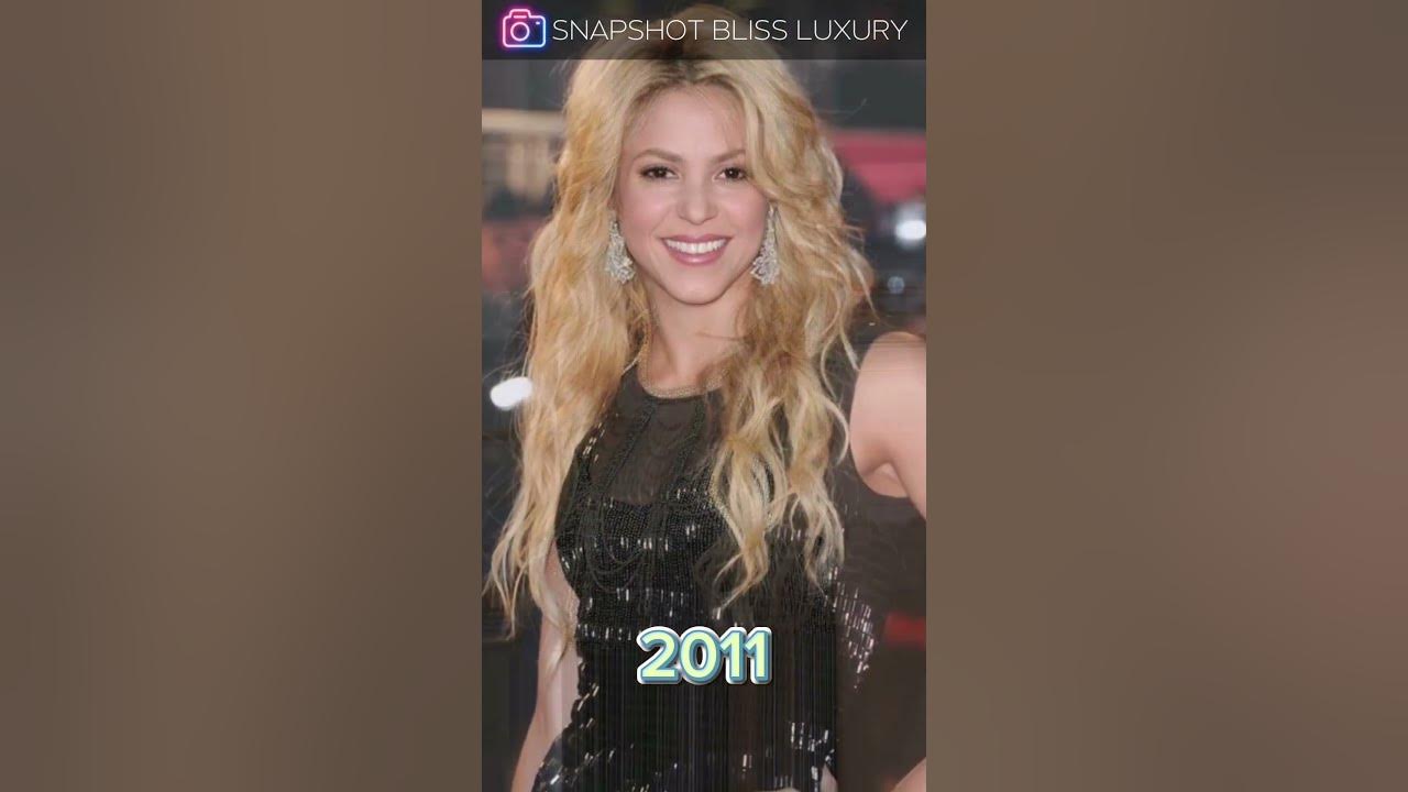 Shakira Through The Years 1990's - 2023 #shakira - YouTube