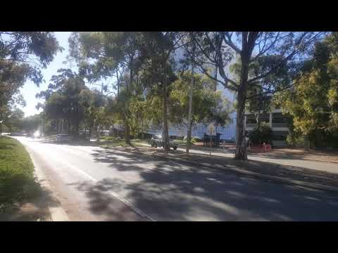 Joondalup hospital. Front pedestrian access.