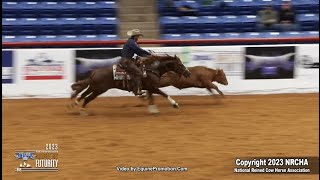 2023 NRCHA Snaffle Bit futurity Open Hackamore Finals Champion 