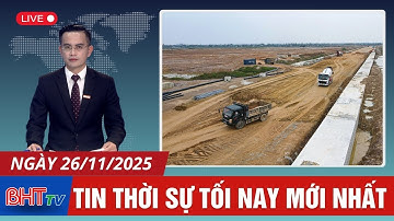 🔴 Thời sự tối 26/11:  Công trường hơn 1.500 tỷ đồng của VISIP tại Hà Tĩnh chạy đua với thời gian