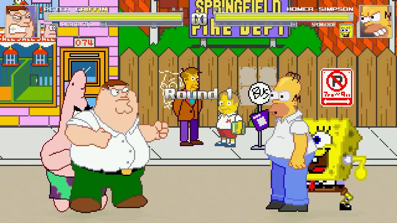 AN Mugen Request 1049 Peter Griffin Patrick Star VS 