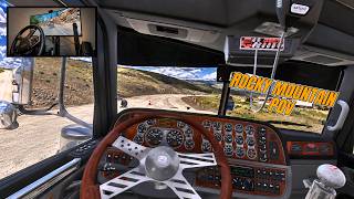 DETROIT 60 12.7L STRAIGHT PIPE ASMR | Peterbilt 389 | Rocky Mountain Colorado Drive