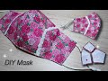 New Style Cute mask✅|cutting design mask making ideas|easy pattern &amp; sewing tutorialValentine theme