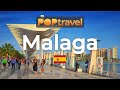 Walking in MALAGA / Spain 🇪🇸- Old Town to Lighthouse (2020) - 4K 60fps (UHD)