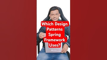 Which design patterns does the Spring Framework use  #java #springplatform #javainterview #coding