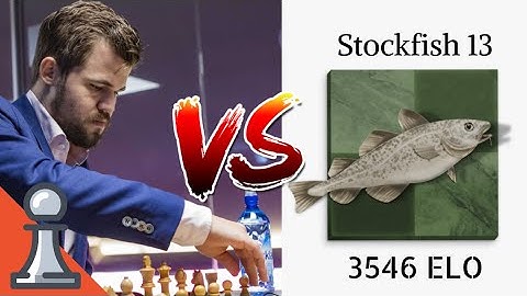 Stockfish 13 vs Magnus Carlsen Age 30