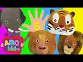Finger family animal party  animal stories for toddlers  abc kid tv  nursery rhymes  kids songs