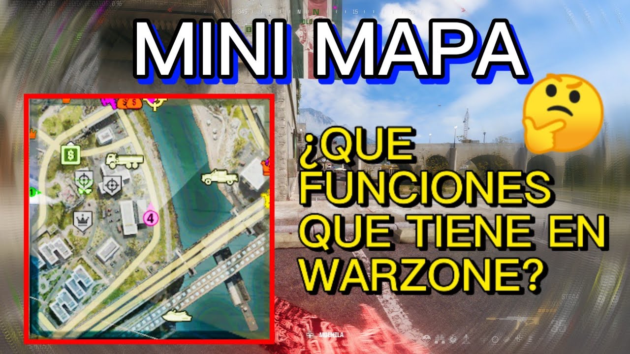 MINI MAPA , QUE FUNCIONES TIENE? Mejorando en warzone ⏱️.#1