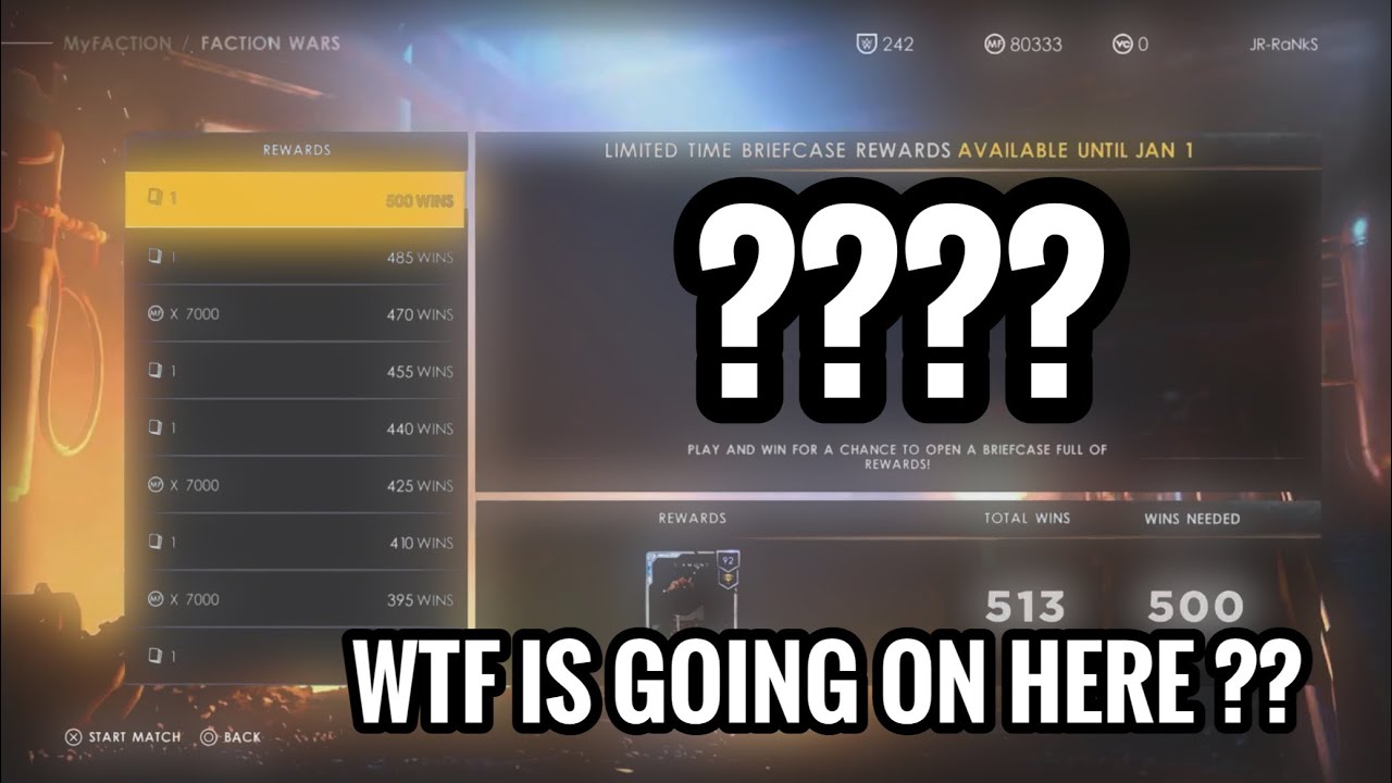 NEW DIAMOND CARD REWARD HAS VANISHED FROM FACTION WARS BRIEFCASE