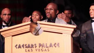 Floyd Mayweather Is The 2015 NVBHOF Fighter of The Year