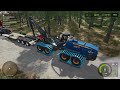 farming simulator 25 nordic logging ep 4.new equipment new adventures
