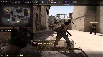 POV - Olofmeister (FaZe)(32-15) vs NiP / mirage / 22.10.2017 / 1080p 60fps