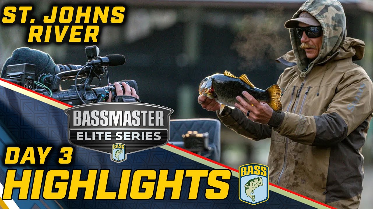 Highlights: Day 3 of Bassmaster ELITE at St. Johns River