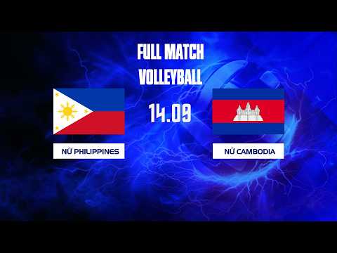 WOMEN'S VOLLEYBALL | PHILIPPINES VS CAMBODIA | EXPLOSIVE EMOTIONS ON THE COURT