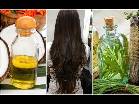 remedios naturales para la artritis Tratamiento casero de aceite de coco y aceite de romero para hacer crecer el cabello