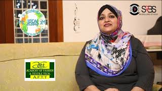 A.F.T.T Managing Director Mrs. Ayeesha M about Fashion in OTCT | @KrizMedia Tv @Srbs entertainment