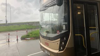 [UNEDITED] [mirror route] KMB 252 full journey from Tuen Mun Rd. Int. ↩️ So Kwun Wat