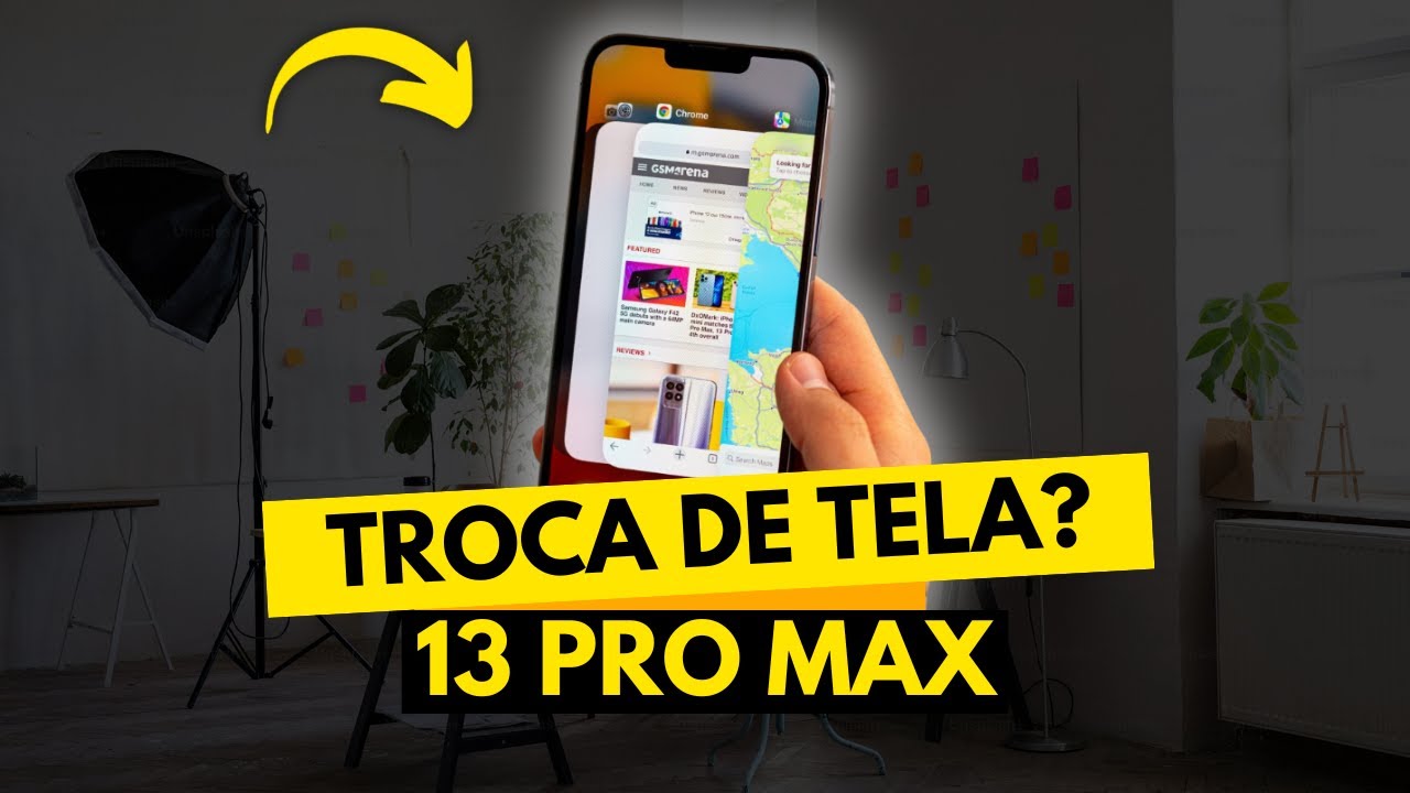 iPhone 13 Pro Max com a Tela Quebrada: Veja Quanto Custa e Como Consertei! 😱📱