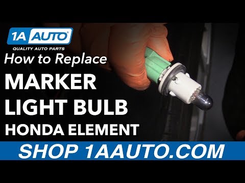 How to Replace Side Marker Light Bulb 03-06 Honda Element