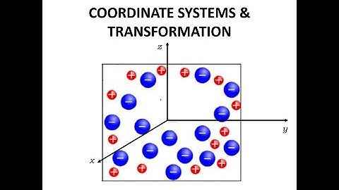 Lecture 2 Coordinate Systems & Transformation