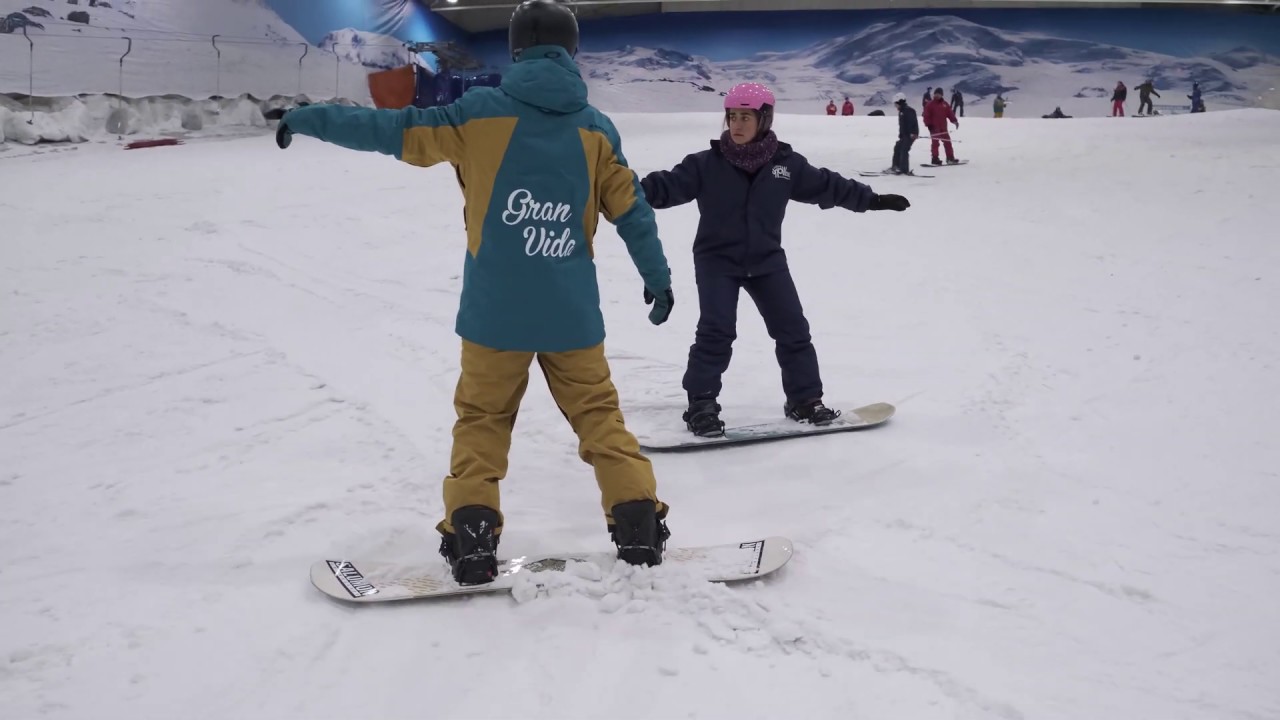 Técnica Snowboard. Derrapaje y diagonal derrapada. De Camino A La Cima TV 4K