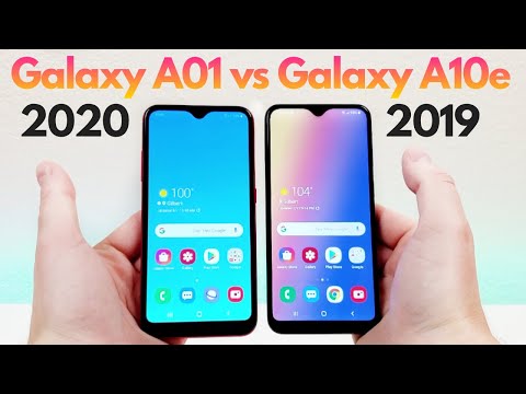 Samsung Galaxy A01 vs Samsung Galaxy A10e - Who Will Win?