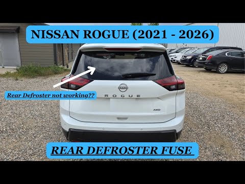 نيسان روج موقع فتيل مزيل الصقيع للنافذة الخلفية 2021 2026