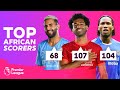 Top African goalscorers | Premier League | Riyad Mahrez, Mohamed Salah, Didier Drogba & more
