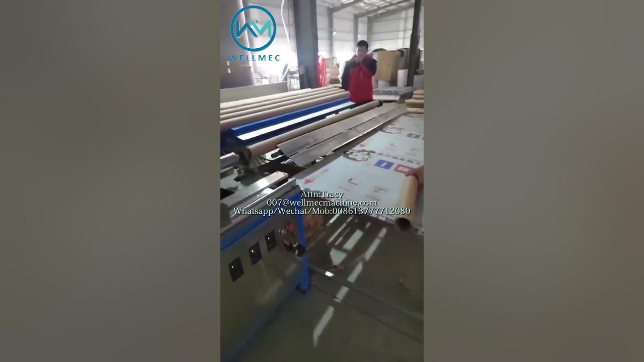 Paper Core Tube Cutting Machine With Feeding Device, Máquina cortadora ...