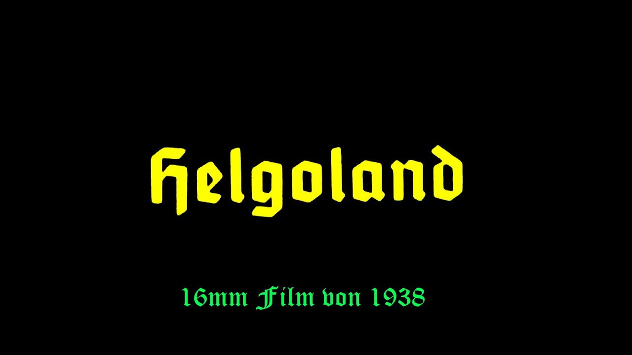 Helgoland 1938 vor der Bombardierung durch die Engländer