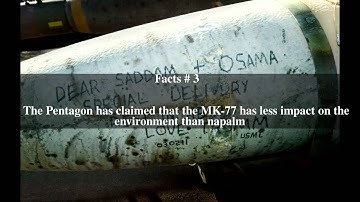 Mark 77 bomb Top # 5 Facts