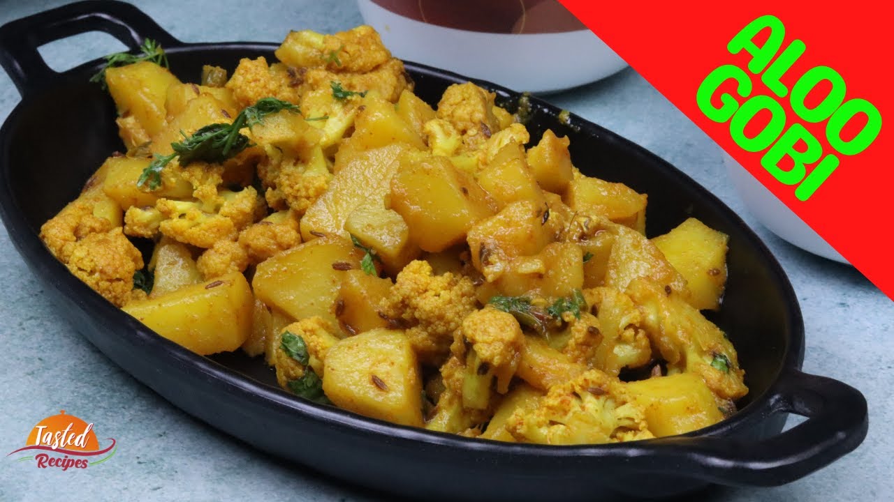 Aloo Gobi Recipe | Easy Aloo Gobhi Lunch Box Recipe | Tasted Recipes