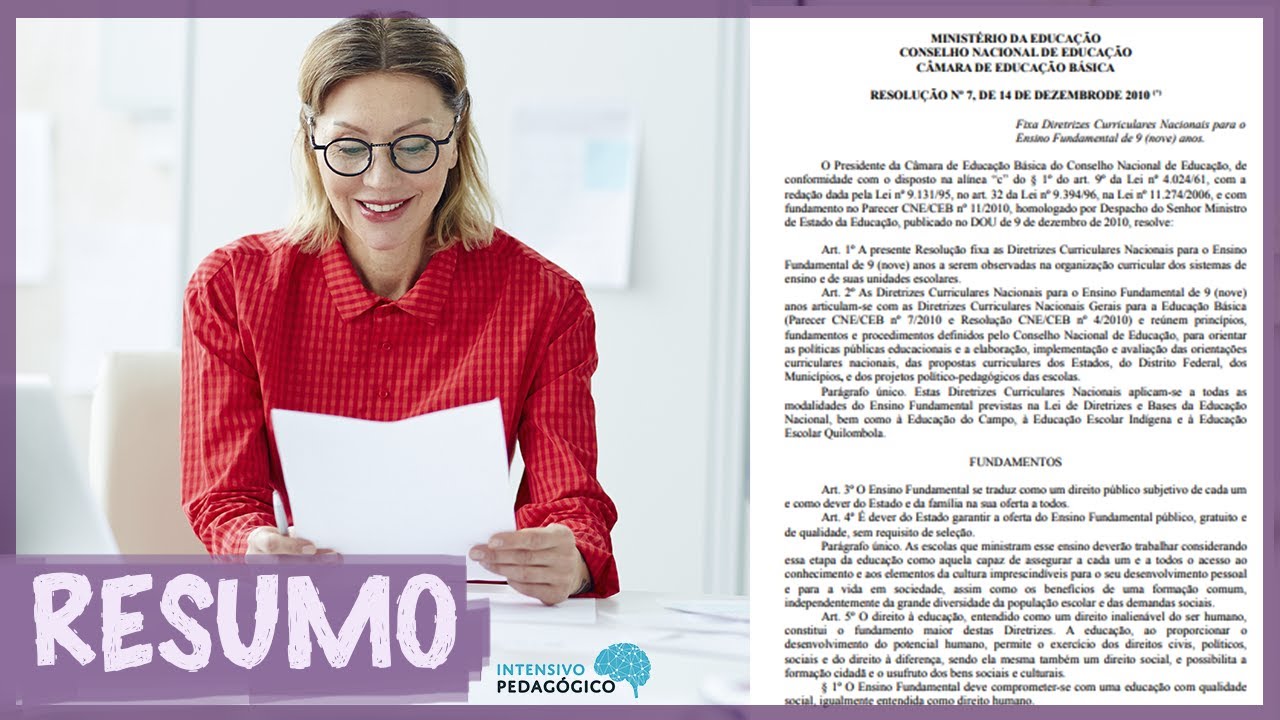 Diretrizes Curriculares Nacionais para o Ensino Fundamental de 9 anos I  Resolução nº 7/2010
