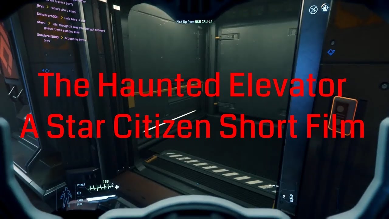 The Haunted Elevator - A Star Citizen Short Film - YouTube