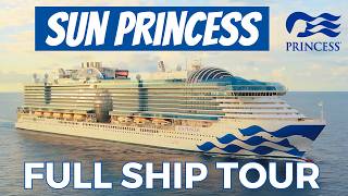 NEW! Complete Sun Princess Tour and Ship Walk Through in 4K screenshot 5