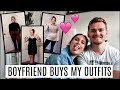BOYFRIEND BUYS MY OUTFITS CHALLENGE! Fall Try-On Haul Ft. Dear-Lover.com