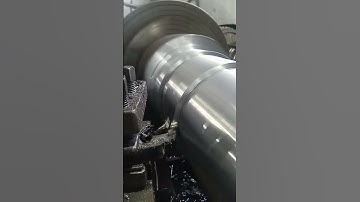 lathe machine  turning shaft working #short video