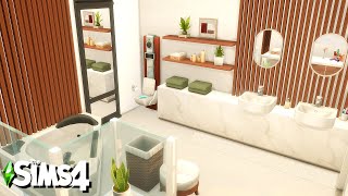 Platform Luxury Bathroom ~ The Sims 4 Room Building #Shorts