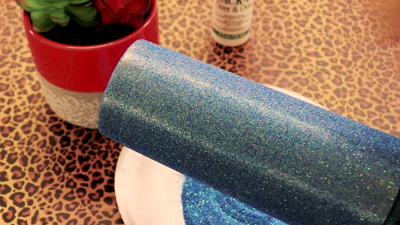 Aleene's Original Glues - Make a Glitter Tumbler with the Tack-It Method