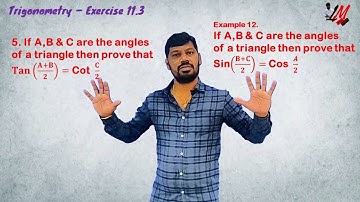 Trigonometry Complementary Ratios Problems - Exercise 11.3 Problem 5 & Example 12 - LM 173